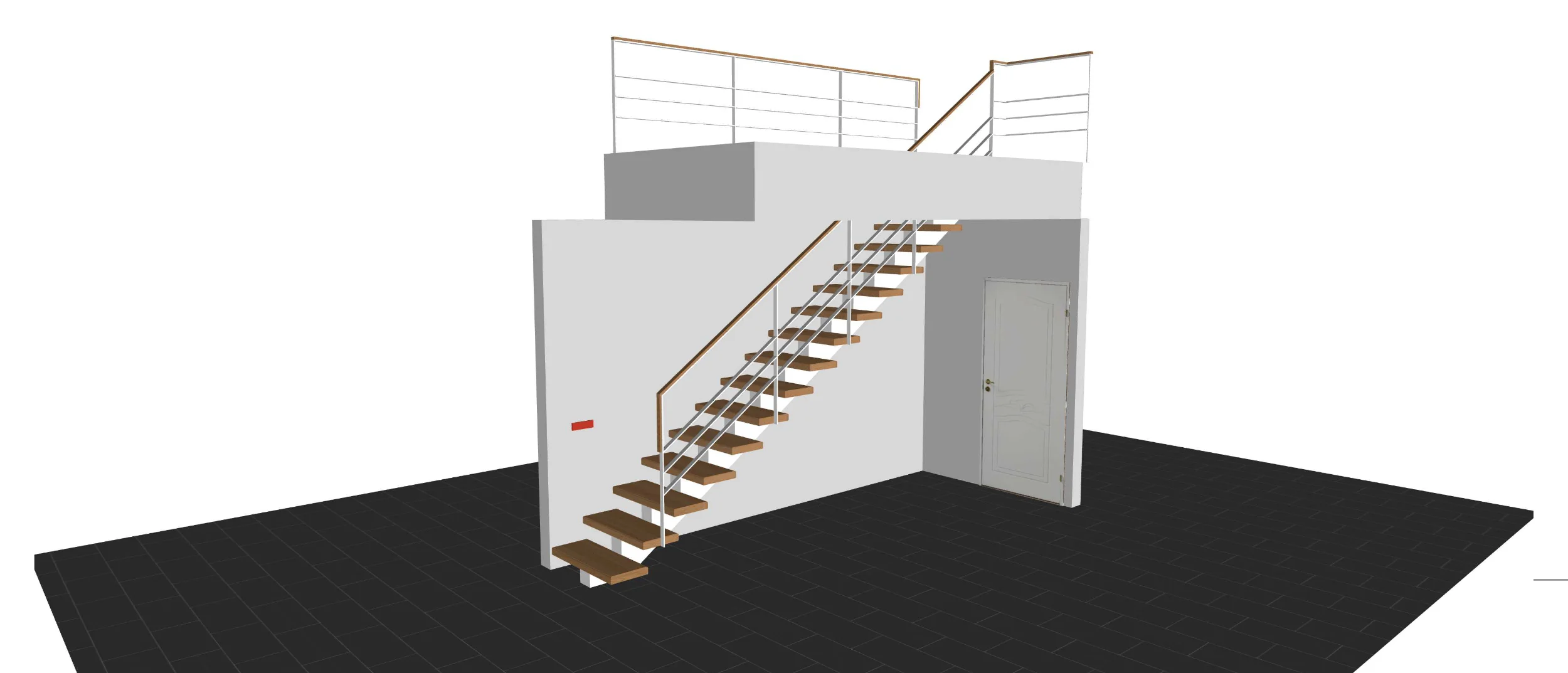 3d render iz laserskih meritev